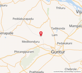 Map of Bandarupalle, Andhra Pradesh