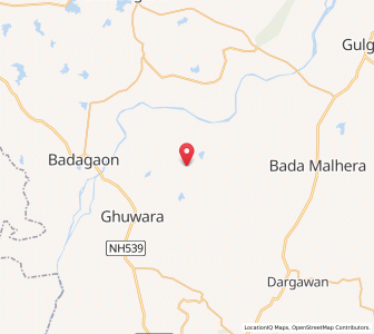 Map of Bandelankhera, Madhya Pradesh