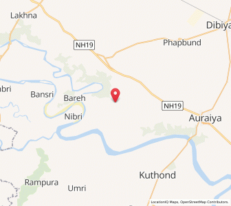 Map of Bandha ka Purwa, Uttar Pradesh