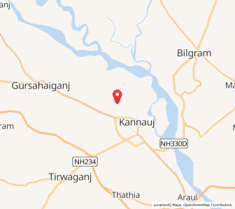 Map of Bandhawa, Uttar Pradesh