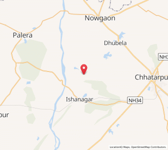 Map of Bandhi Kalan, Madhya Pradesh