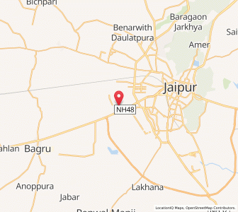 Map of Bando ki Dhani, Rajasthan