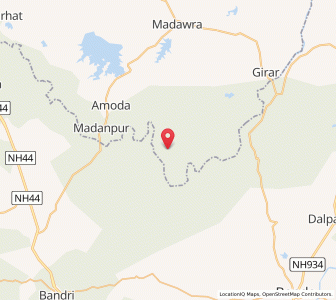 Map of Bangwan, Uttar Pradesh