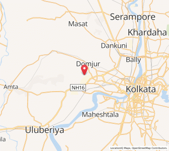 Map of Baniara, West Bengal