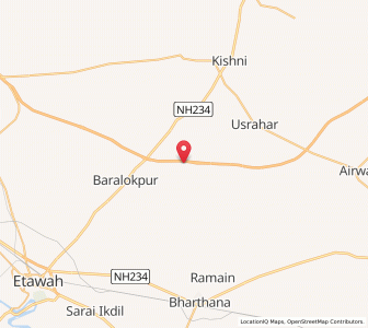 Map of Banihardu, Uttar Pradesh