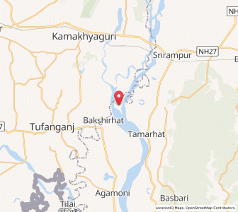 Map of Banjaguri, Assam