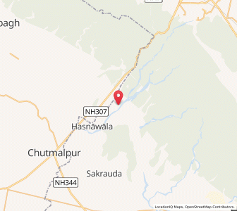 Map of Banjarewala, Uttar Pradesh