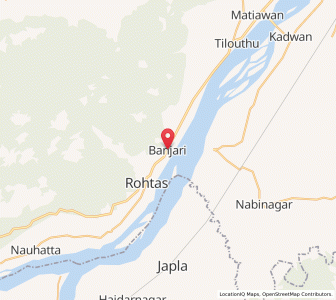 Map of Banjari, Jharkhand