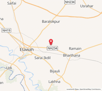 Map of Banjhera, Uttar Pradesh