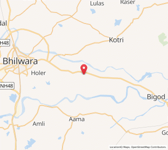 Map of Bankakhera, Rajasthan