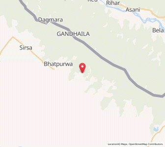 Map of Bankatwa Bazar, Uttar Pradesh
