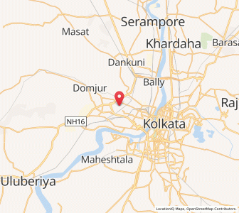 Map of Bankra, West Bengal