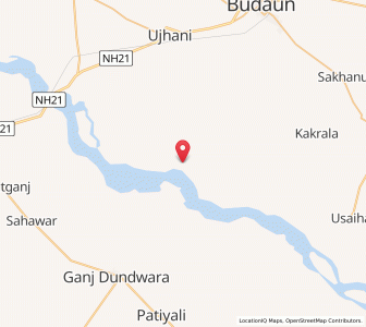 Map of Banne Nagla, Uttar Pradesh
