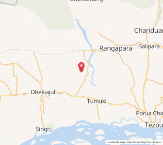 Map of Bansbera, Assam