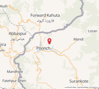 Map of Banwat, Kashmir