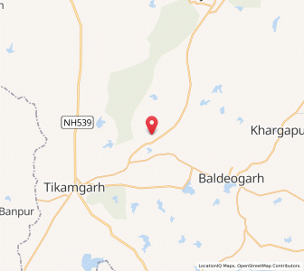 Map of Banyan, Madhya Pradesh