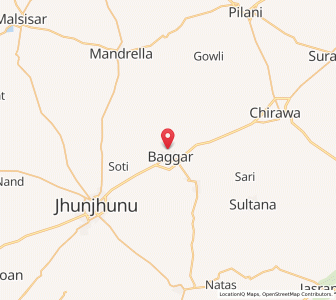 Map of Banyawali Dhani, Rajasthan