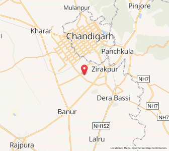 Map of Baqarpur, Punjab