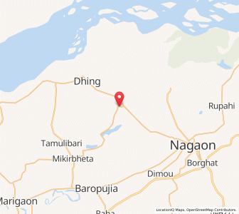 Map of Bar Dhoa, Assam