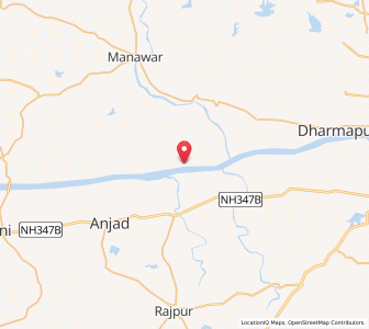 Map of Bara Barda, Madhya Pradesh
