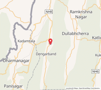 Map of Bara Bazari, Assam