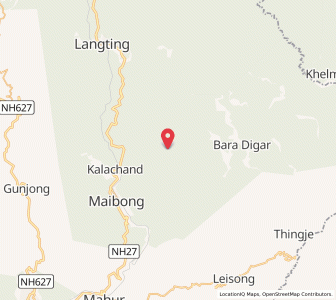 Map of Bara Bongiedisa, Assam