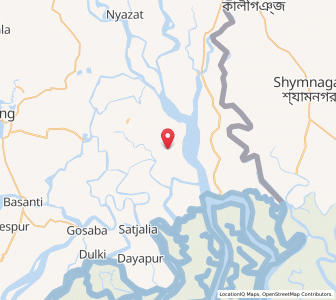 Map of Bara Chimta, West Bengal