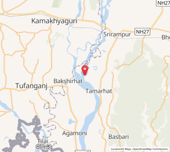 Map of Bara Laokuti, Assam