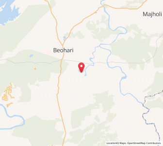 Map of Barach, Madhya Pradesh