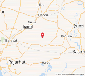 Map of Barachia, West Bengal