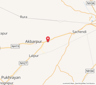 Map of Barah, Madhya Pradesh