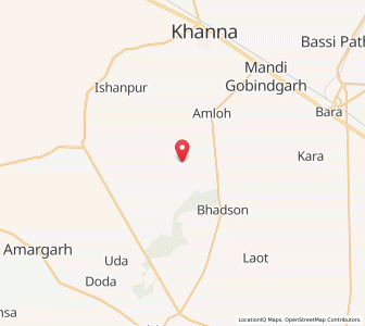 Map of Baraichan, Punjab