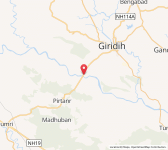 Map of Barakar, Jharkhand