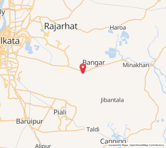 Map of Baral, West Bengal