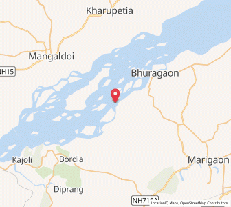 Map of Baralimarigaon, Assam