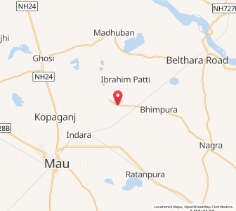 Map of Barauli Rajaipur, Uttar Pradesh