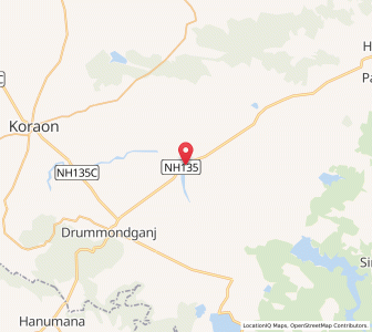 Map of Baraundha, Uttar Pradesh