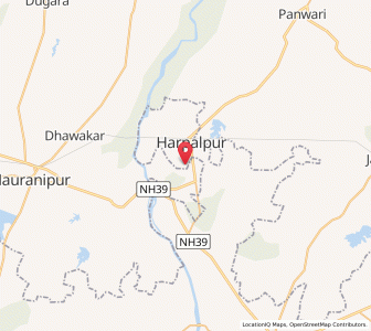 Map of Barbai, Uttar Pradesh