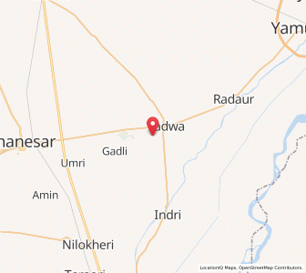 Map of Barechhpur, Haryana