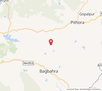 Map of Barekel, Chhattisgarh