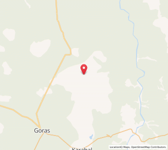 Map of Bargawan, Madhya Pradesh