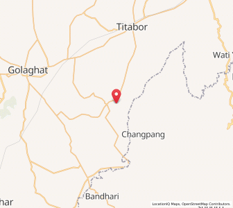 Map of Barhalla, Assam