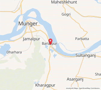 Map of Bariarpur, Bihar