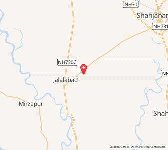 Map of Bariatara, Uttar Pradesh