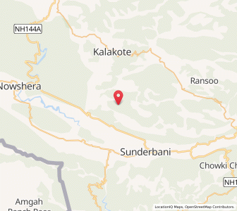 Map of Barihaligala, Kashmir