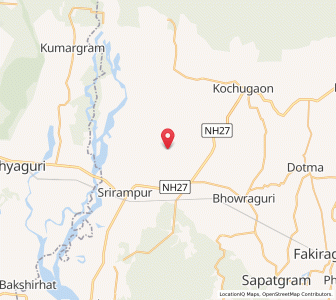Map of Barjabil, Assam