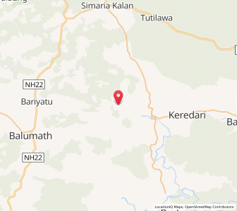 Map of Barkute, Jharkhand