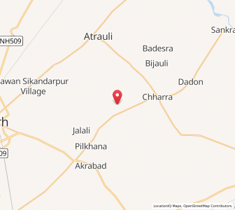 Map of Barla, Uttar Pradesh