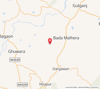 Map of Barma, Madhya Pradesh