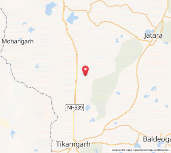 Map of Barmadang, Madhya Pradesh